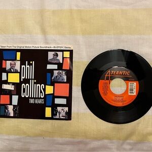 Phil Collins "Two Hearts" 45 rpm Vinyl